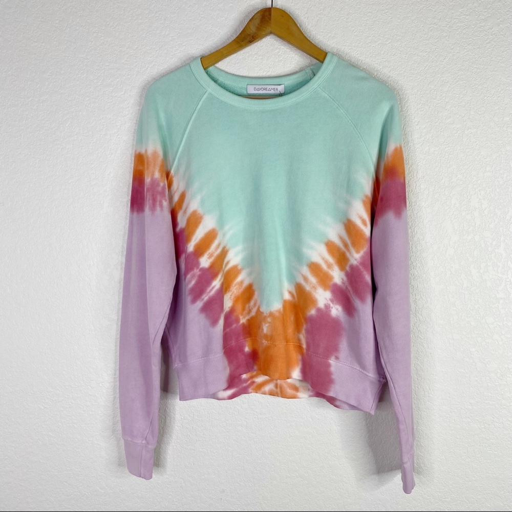 Daydreamer x Revolve Tie Dye Pullover Sweater - Picture 1 of 6